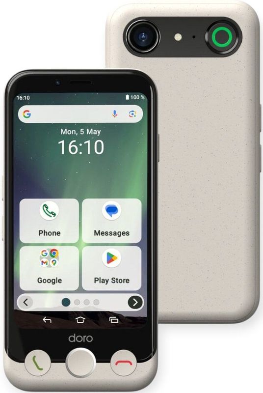 Doro - Aurora A10 - Smartphone - Wit