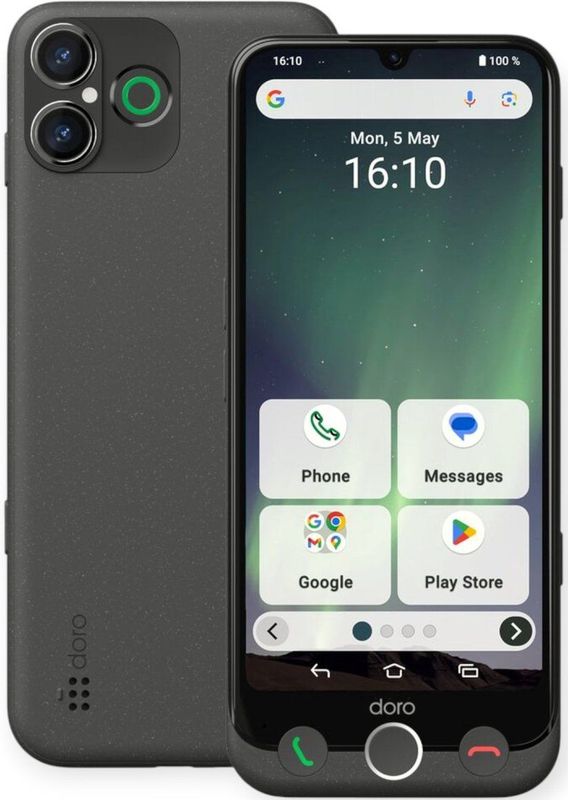 Doro - Aurora A30 - Smartphone - Grijs