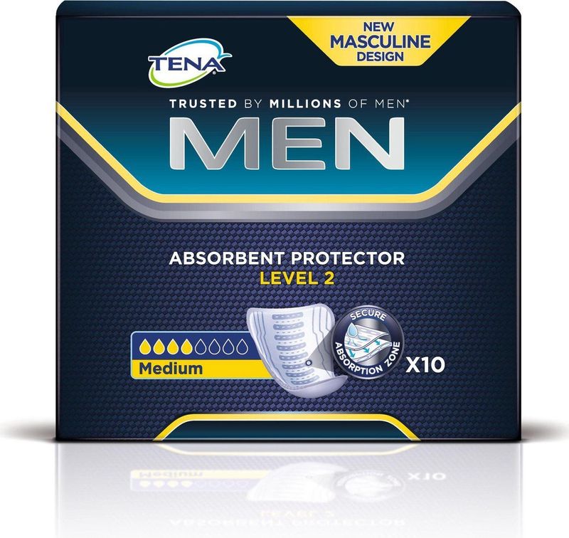 Tena - Niveau 2 - Absorberende Beschermer - 10 Stuks - Ademend
