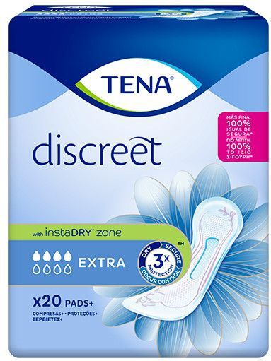 TENA - Discreet Extra - Inlegverbanden - 20 Stuks - 10 Pakketten