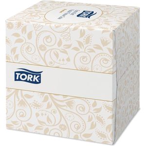 Tork Premium 100-Pak Gezichtsreinigingsdoekjes Extra Soft 2-Laags (30 Stuks) - Tork CH570