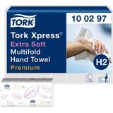 TORK 100297 Xpress® Multifold Premium Papieren handdoeken (l x b) 34 cm x 21 cm Helderwit 2100 stuk(s)