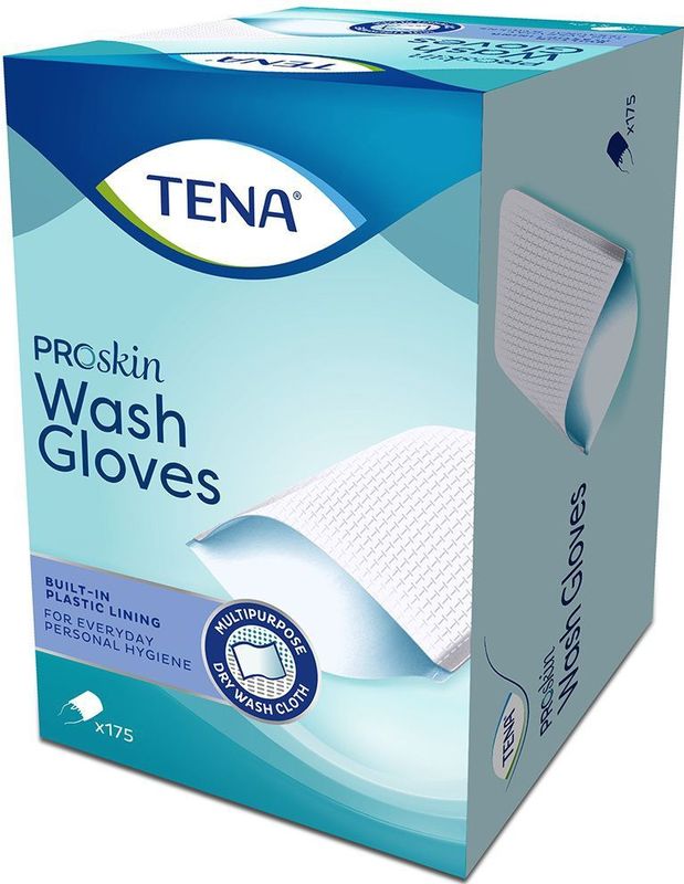 Wash Glove With Plastic Lining