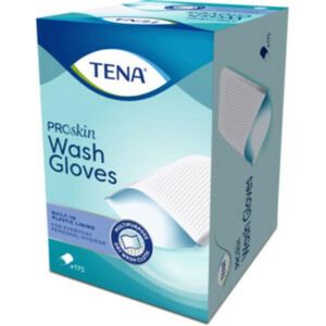 TENA - Wash Glove - Wegwerpwashand - Latexvrij - 50 Stuks