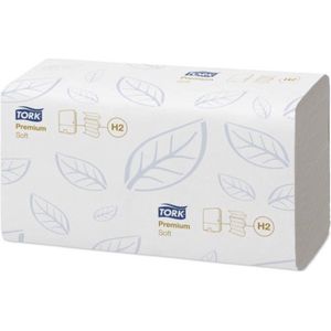 Tork Xpress® Toalla De Mano De Papel Entreplegada Extrasuave Blanco H2, Premium, Quickdry, 2 Capas Gezondheid en persoonlijke verzorging