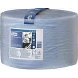 Tork Adv Wiper W1 papier 2-laags blauw 24 cm x 510 meter - Pak 1 rol