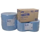 Tork Papier Wiper 440 Blue/blauw 24cm 119m