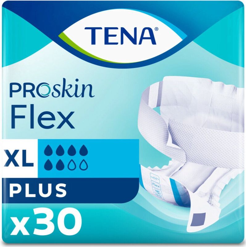 Tena Flex Plus Extra Large - 30 stuks - Incontinentie luiers