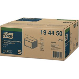 Poetsdoeken Tork 194450 1-laags | 8 pakken | blauw | Geschikt voor Tork W8 dispenser