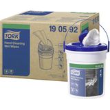 TORK 190592 Tork Premium handreinigingsdoeken in dispenseremmer dispenseremmer Aantal: 58 stuk(s)