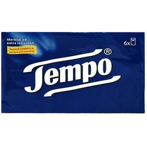 Tempo Zakdoekjes Original 48x6st