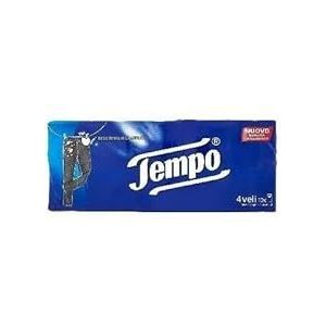 Tempo Zakdoeken, 4-laags, 10 stuks