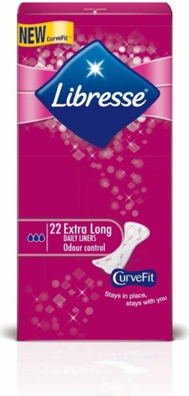 Libresse Extra Long - 22 stuks - Inlegkruisjes