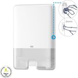 Tork - Xpress Multifold Handdoekdispenser - Wit - Polycarbonaat