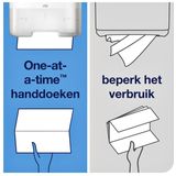 Tork - Elevation - Handdoekdispenser - Wit - Kunststof