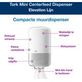 Dispenser Tork M1-Mini poetsroldispenser 558000