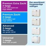 Tork 556008 T3-dispenser voor gevouwen toiletpapier (zwart)