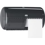 Toiletpapierdispenser Tork T4 Elevation twin verticaal zwart 557008