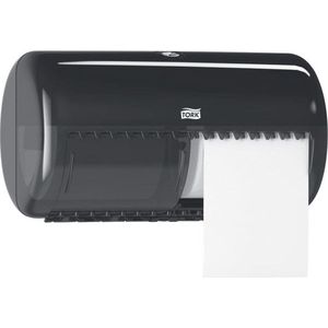 Toiletpapierdispenser tork t4 twin vert zw 557008 | 1 stuk | 8 stuks