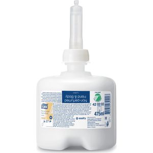 Tork - Premium Lotion - Hand en Bodylotion - 475 ml - Niet Geparfumeerd - Nordic Swan Ecolabel