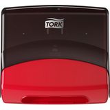 Tork Folded Wiper/Cloth Dispenser Zwart Rood