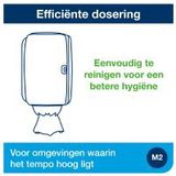 Tork Centerfeed Dispenser Rood en Zwart M2, met één hand te bedienen, Performance Lijn, 659008