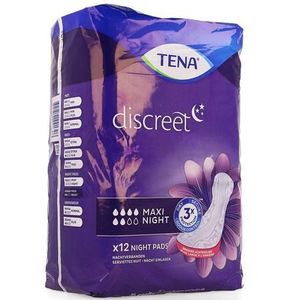 TENA Discreet Maxi Night verbanden - 10 pakken