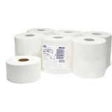 Tork Advanced toiletpap mini jumbo 1-lgs wit, 240 mtr x 10 cm, pak à 12 rol (110163)