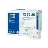 Tork - toiletpapier soft | mid-size | 2-laags | systeem T6 | wit | pak van 27 rollen