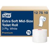 Tork - Midi - Toiletpapier - Wit - 27 Rollen - 3-laags