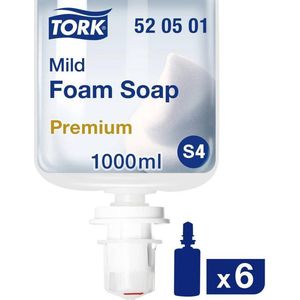 Tork - Mild Foam Soap - Handzeep - Kleurloos - 1000 ml
