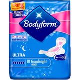 BodyForm - Ultra GoodNight - Maandverband - 10 Stuks