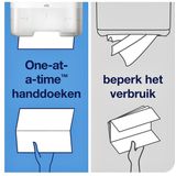 Tork Dispenser Handdoek ZZ-Vouw Advanced - H3 290163