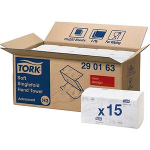 Tork Dispenser Handdoek ZZ-Vouw Advanced - H3 290163