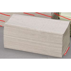 Papier - Handdoek - Ecru - 2-laags - 3750 Vellen