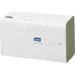 Tork Z-vouw Handdoek 2-laags Groen H3 Advanced