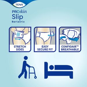 Tena Slip Stretch - mt XXL - 32 st - Incontinentiebroekjes