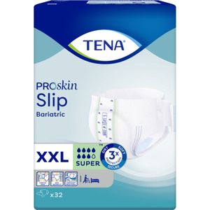 Tena - Proskin Slip Super - Incontinentiemateriaal - XXL - 2 pakketten van 32 stuks