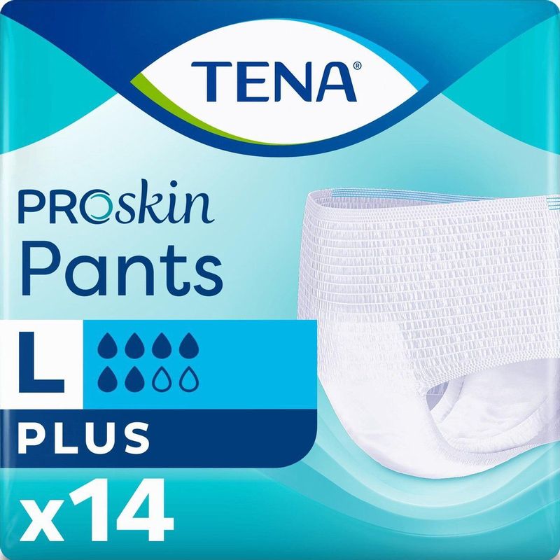 Tena Pants Plus Incontinentie 14 stuks Incontinentie inlegkruisjes