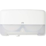 Tork Twin Mini Jumbo Toiletpapier Dispenser Kunststof Wit T2