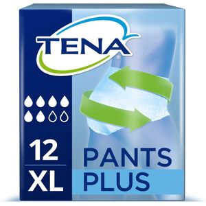 TENA - Pants Plus - Incontinentiebroekje - Wit - Wegwerp