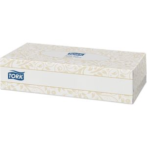 Tork Extra Zachte Facial Tissues 2-laags Wit F1 Premium 1 doos