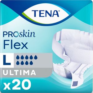 TENA - Flex Ultima - Verband - Wit - Super Absorberend - Voor Zeer Zwaar Urineverlies