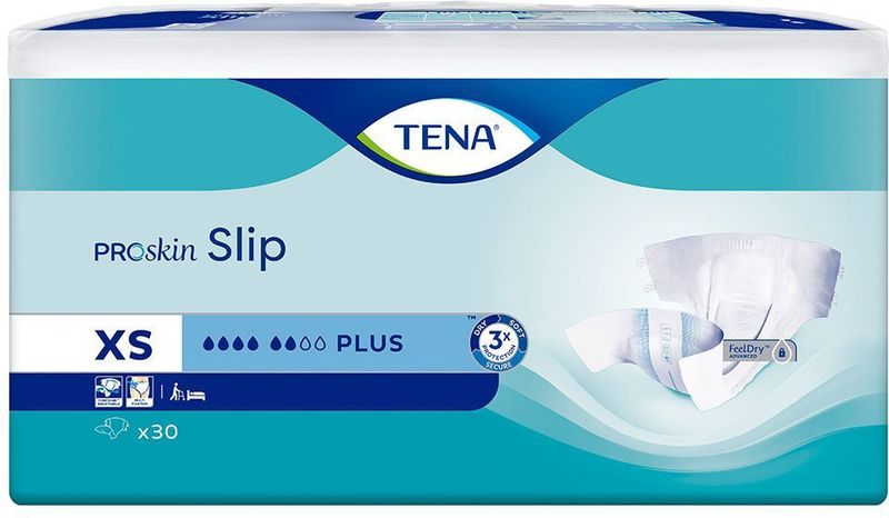 TENA® Slip Plus XS - 30 kleefluiers