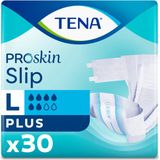 TENA Slip Plus - Incontinentiemateriaal - Wit - Absorptievermogen 1539 ml