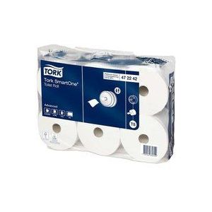 Toiletpapir Tork T8 SmartOne® Advanced 2-lag hvid - (6 ruller pr. karton)