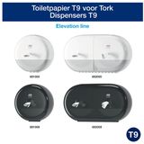 Toiletpapier tork smartone® mini t9 adv 472193 | Doos a 12 rol