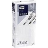 Tork Zachte witte lunchhanddoek, 1/8 vouwen, 2-laags, 33 cm x 33 cm, 10 x 150 servetten, 477402