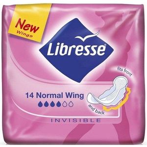 LIBRESSE INVISIBLE NORMAAL WING 16x