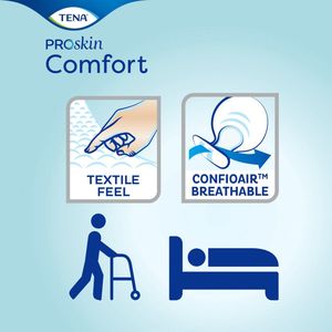 TENA - Comfort Maxi - Incontinentieverband - Wit - 34 Stuks
